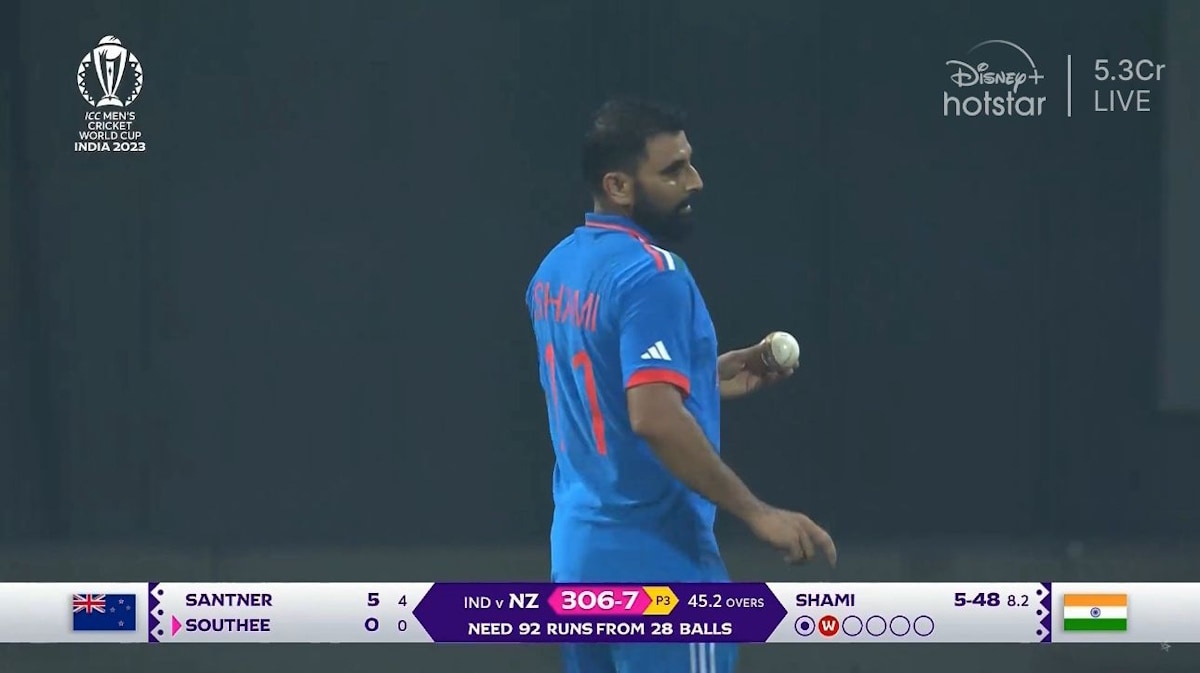 [Update] India Vs New Zealand Semi-Final Match Records 5.3 Crore Concurrent Viewers on Disney+ Hotstar