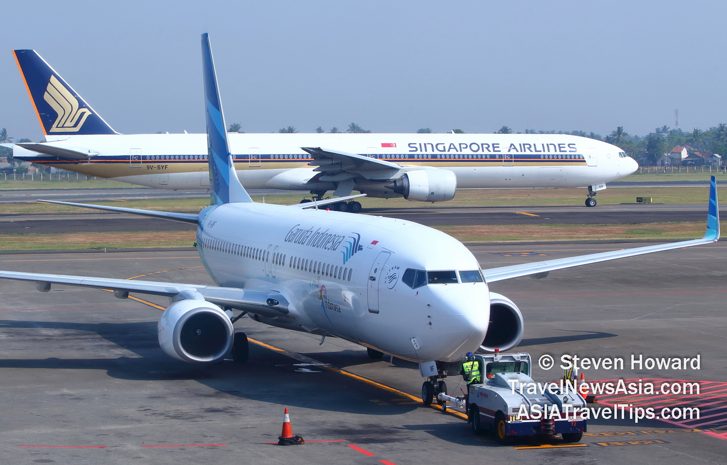 Garuda Indonesia and Singapore Airlines