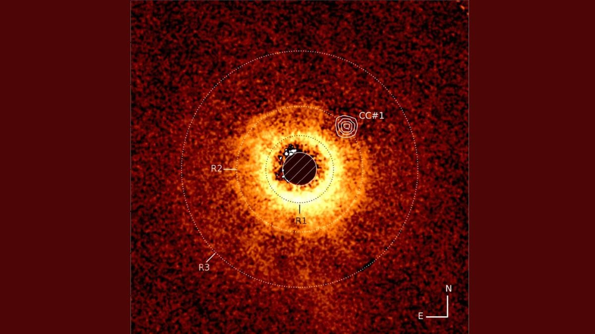 James Webb Telescope Captures First Direct Image of Saturn-Mass Exoplanet