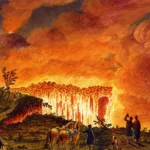 18th-century mechanical volcano roars to life 250 years later